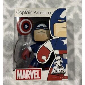 Hasbro Mighty Muggs Marvel Captain America Boxed Figure with Shield